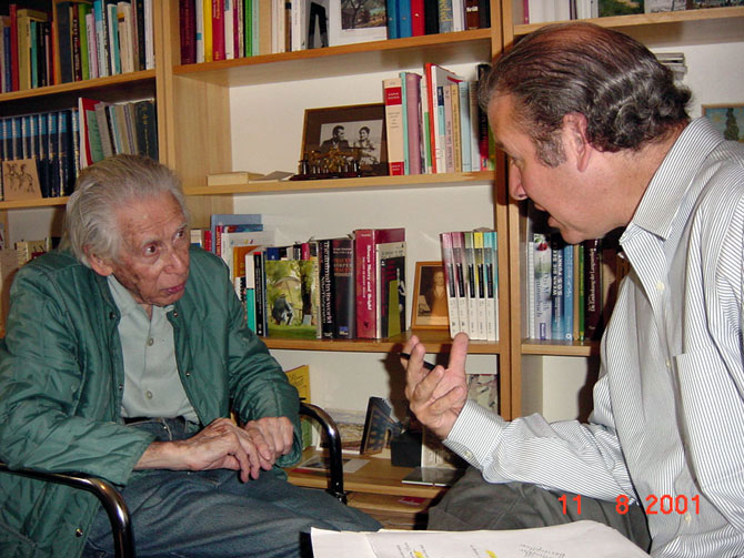 Erneste Freud con Daniel Benveniste